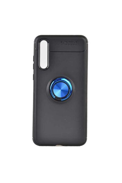 ZM STORE Huawei P20 Pro Kılıf Yüzüklü Standlı Pürüzsüz Ve Soft Arka Yüzey Rav...