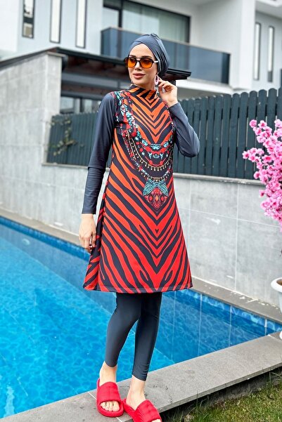 Remsa Mayo Design Fully Covered Hijab Swimsuit 900-305 Kenya