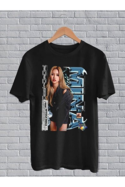 GALASHOP Mına Twıce Kpop Vintage Style T-shirt
