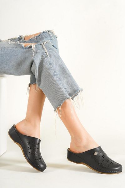 Capone Outfitters Anatomical Soft Comfortable Sole Wedge Heeled Mother Slippers
