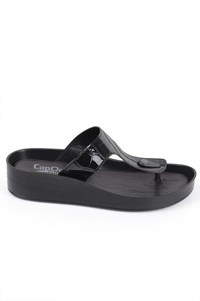 Capone Outfitters Anatomická měkká pohodlná podrážka na klínovém podpatku Mother pantofle