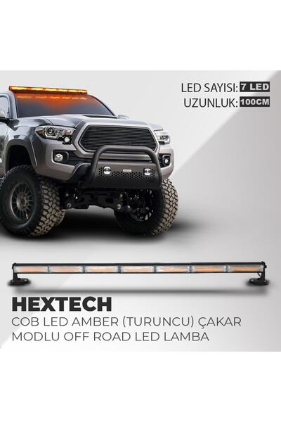C9 Hectech 70w Turuncu 100cm 17 Farklı Yanış Modlu 7 UYumlu  Cob Led Off Road...