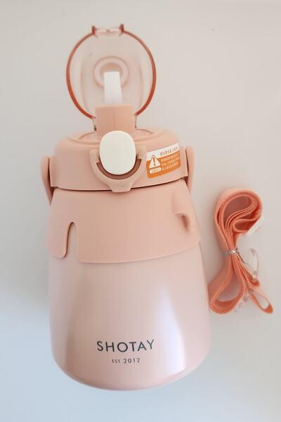 Shotay Paslanmaz Çelik Termal Yalıtımlı 900 Ml Detox Filtreli Pipetli/pipetsi...