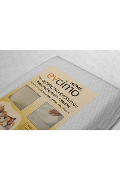 Evcimo Home %100 Sıvı Geçirmez Alez Yatak Koruyucu Tek Kişilik 100x200 Cm