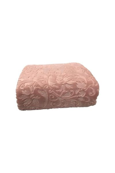 sütcüoğlutuhafiye Elegans Blanket - Double Fall Rose Design