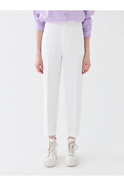 LC Waikiki Dámské rovné kalhoty střihu mrkve