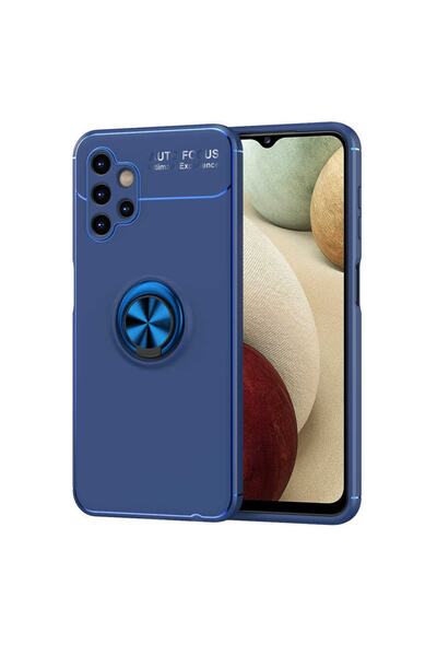 ZM STORE حافظة سامسونج جالاكسي A13 4G مع حامل حلقي وغطاء خلفي ناعم وناعم