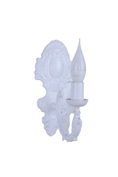 Dekovien Metal White Coated Wall Sconce Classic Model Ap0002
