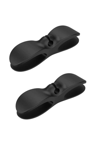Neler Geldi Neler 2 Pieces Adhesive Cable Fixer Organizer Multi-Purpose Cable Holder Airfryer Cable Collector