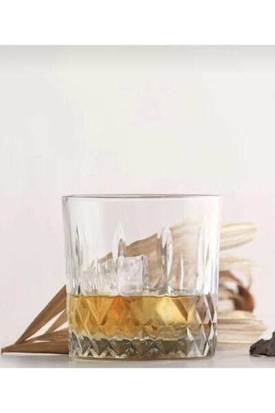 Akkoyunlu home Water Glass Set of 6 Water Soft Drink Glasses