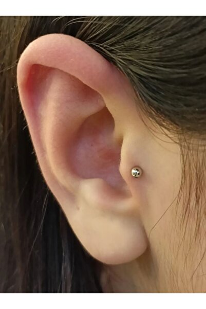 TakıConcept Deliksiz Mıknatıslı Tragus Helix Fake Piercing