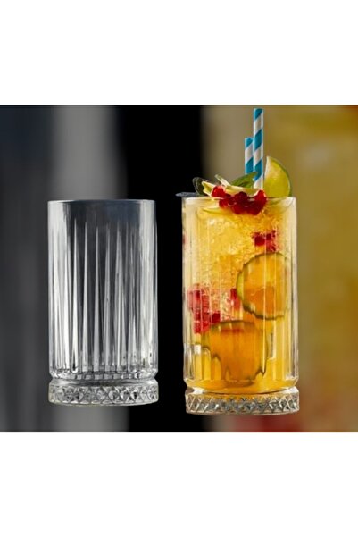 Akkoyunlu home أكواب مشروبات غازية مكونة من 6 قطع سعة 195 سم مكعب - لكوكتيل ا...