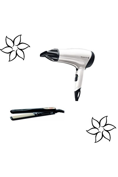 Remington S1005 Saç Düzleştirici & D3015 Power Volume Saç Kurutma Makinesi Öz...