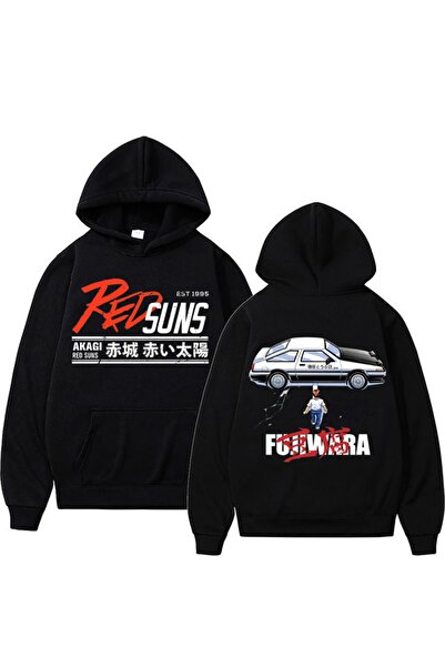 GALASHOP أنيمي أول D هوديس مازدا Rx7 مطبوعة هوديي Mod54