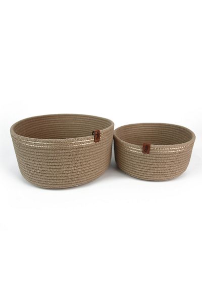 Handmade Opia Позлатен органайзер за кошници от 2 части