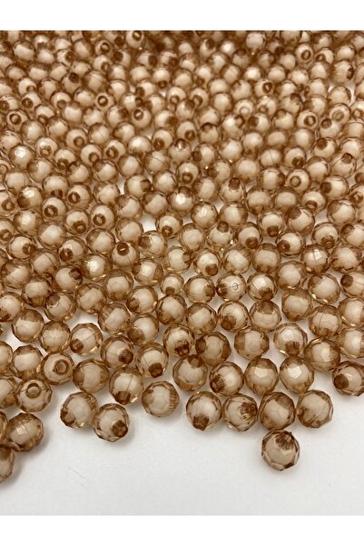 Hedef Bijuteri 10 مللي متر المنك اللون مطرز الاكريليك العسل نموذج الخرز والمج...