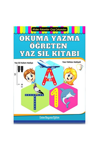 Enine Boyuna Eğitim كتاب مسح الكتابة والقراءة والكتابة (3-7 سنوات)