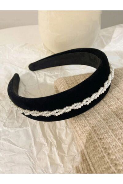 CSR Collection Coroană de perle de catifea căptușită