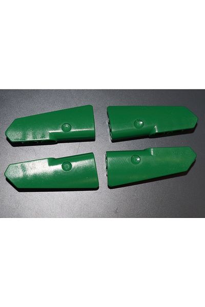 LEGO Original Accessory Custom Technic Small Thin Panel Green Right and Left 2 Pieces to Send