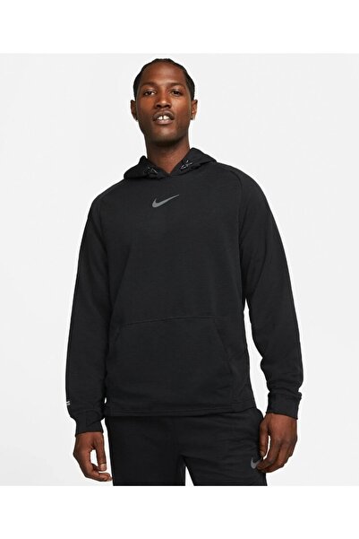 Nike Pro Pullover Fleece Training Hoodie Erkek Sweatshirt