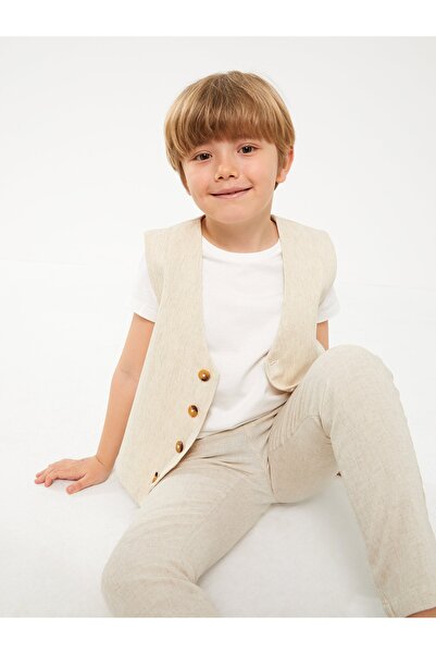 LC Waikiki V Yaka Erkek Çocuk Yelek