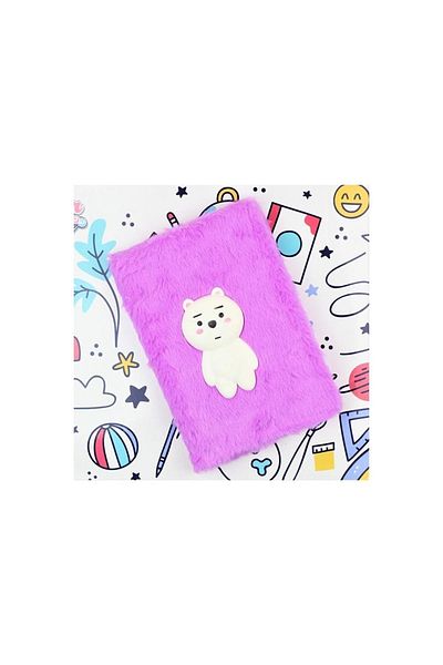gifttime Plush Notebook with Teddy Bear Squish