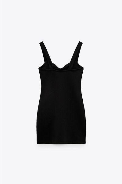 MJORA Rochie mini cu decolteu cu inimă