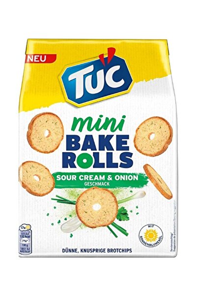 TUC خبز رولز بالكريمة الحامضة والبصل 150 جرام
