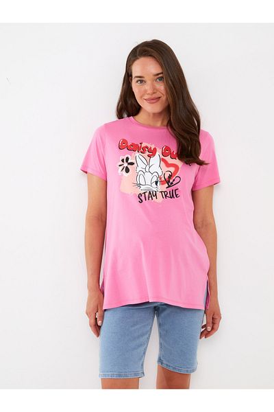 LC Waikiki T-Shirt - Rosa - Relaxed Fit