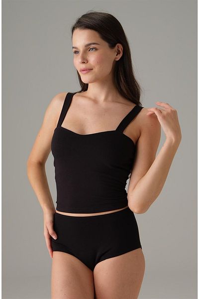 Doreanse Women's Heart Collar Strap Crop Athlete 9402