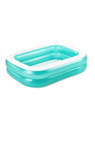 BESTWAY Dikdörtgen Büyük Aile Havuzu 54005 (200 X 146 X 48 Cm)