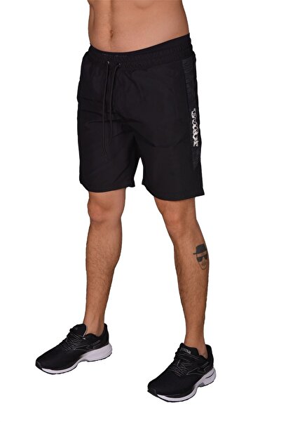 Joma Micro Push - Men's Black Lined Sports Shorts -4231416