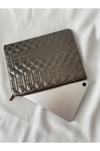 Adalinhome Чанта за таблет Sermio от естествена кожа