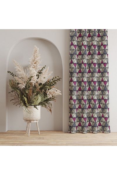 stellahomes Custom Design Digital Printed Background Curtain Single Wing