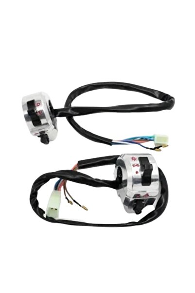 Wiwi Cg125 Sağ&sol Kumanda Komple Nikel