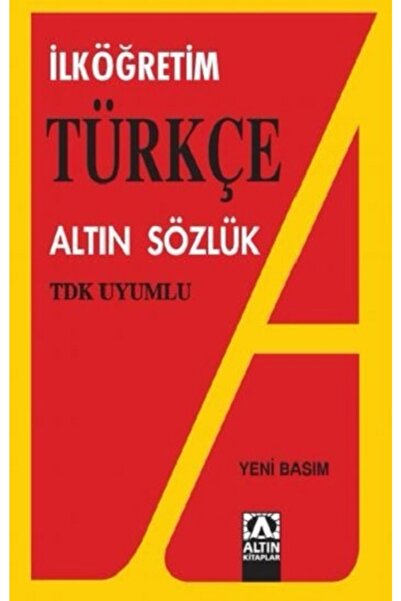 Generic Brand Ilköğretim Türkçe Altın Sözlük