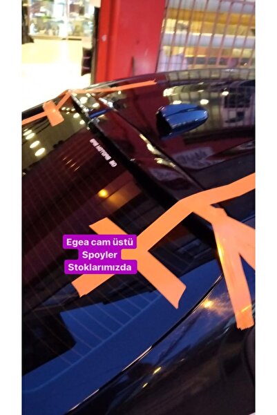 Genel Markalar FİAT EGEA SEDAN CAM ÜSTÜ TAVAN SPOİLER- FİBERGLAS BOYASIZ - 20...