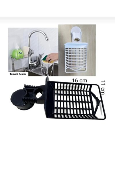 Akkoyunlu home Lavabo Süngerliği Ayarlı Musluk Yanı Evye Bulaşık Süngeri Tezg...