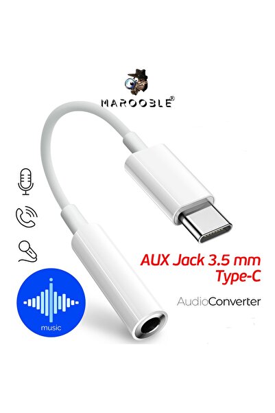 Marooble Aux Output Converter Jack Type-c Headphone Converter Compatible with...