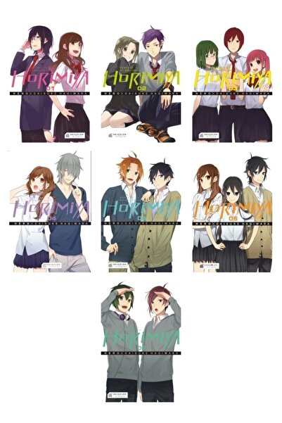 Akıl Çelen Kitaplar Horimiya- Horisan Ile Miyamurakun Manga Serisi 1-2-3-4-5-6-7
