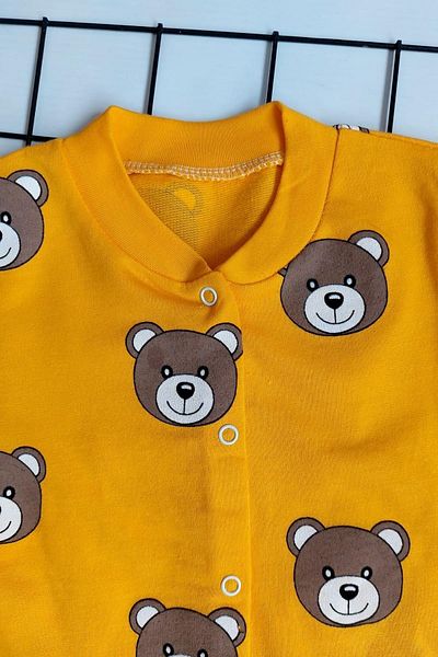 BEBECİBURADA Panda Printed Baby Jumpsuit