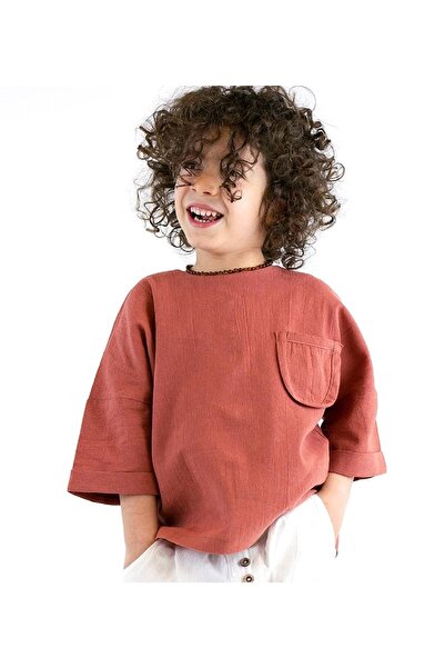 Catz Kids Cinnamon Sile Cloth Casual Shirt with Buttons on the Back