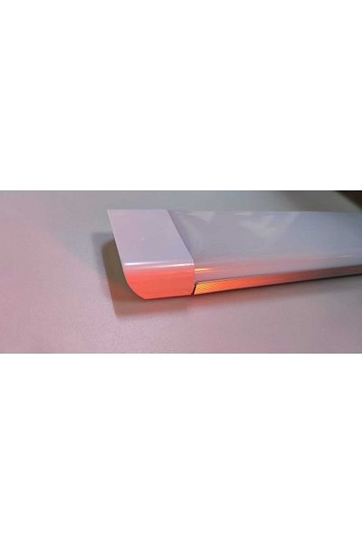 Cata 10 Pieces Cata Ct 2476 72w LED Tape Luminaire 6400k White Light