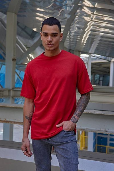 FAVORİST Αθλητική μπλούζα oversize, απλή, χωρίς εκτύπωση