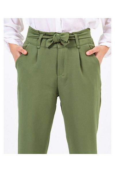 RAMON&ARTOS Pantaloni drepti pentru fete cu două picioare din material textil Dabıl