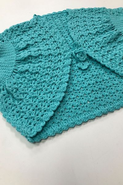 HOBİ YILDIZ Knitted Children's Vest 2-3 Years