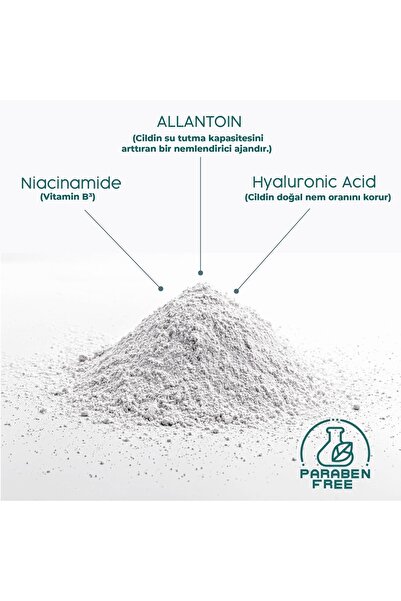 nowy Doğal Kil Maske(KaolinBentonite)YüzPeelingi-GözenekSıkılaştırıcı-Sivilce&AkneKarşıtı-YüzBakımMaskesi