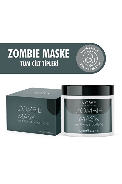 nowy Zombie Mask Derinlemesine Temizlik, Cildi Matlaştırır, Ince Çizgi Ve Kırışıklık Karşıtı 100ml