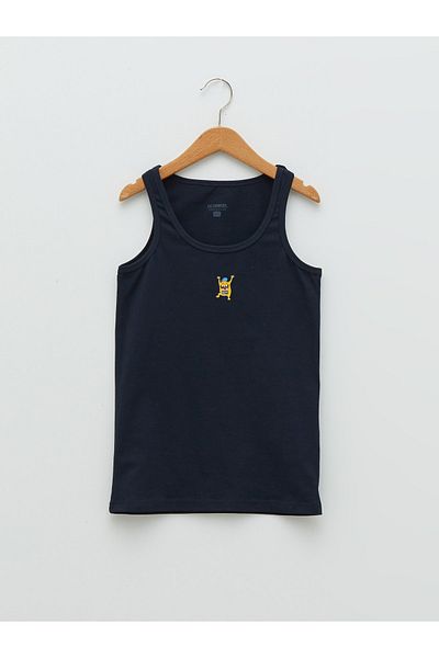 LC Waikiki Tricou imprimat cu gât crew pentru băieți - pachet de 2
