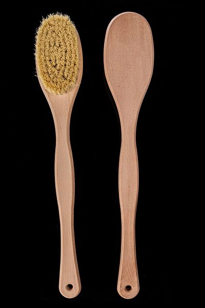 ComesCosmetic Natural Bath Back Brush (100% Vegan) Ellipse